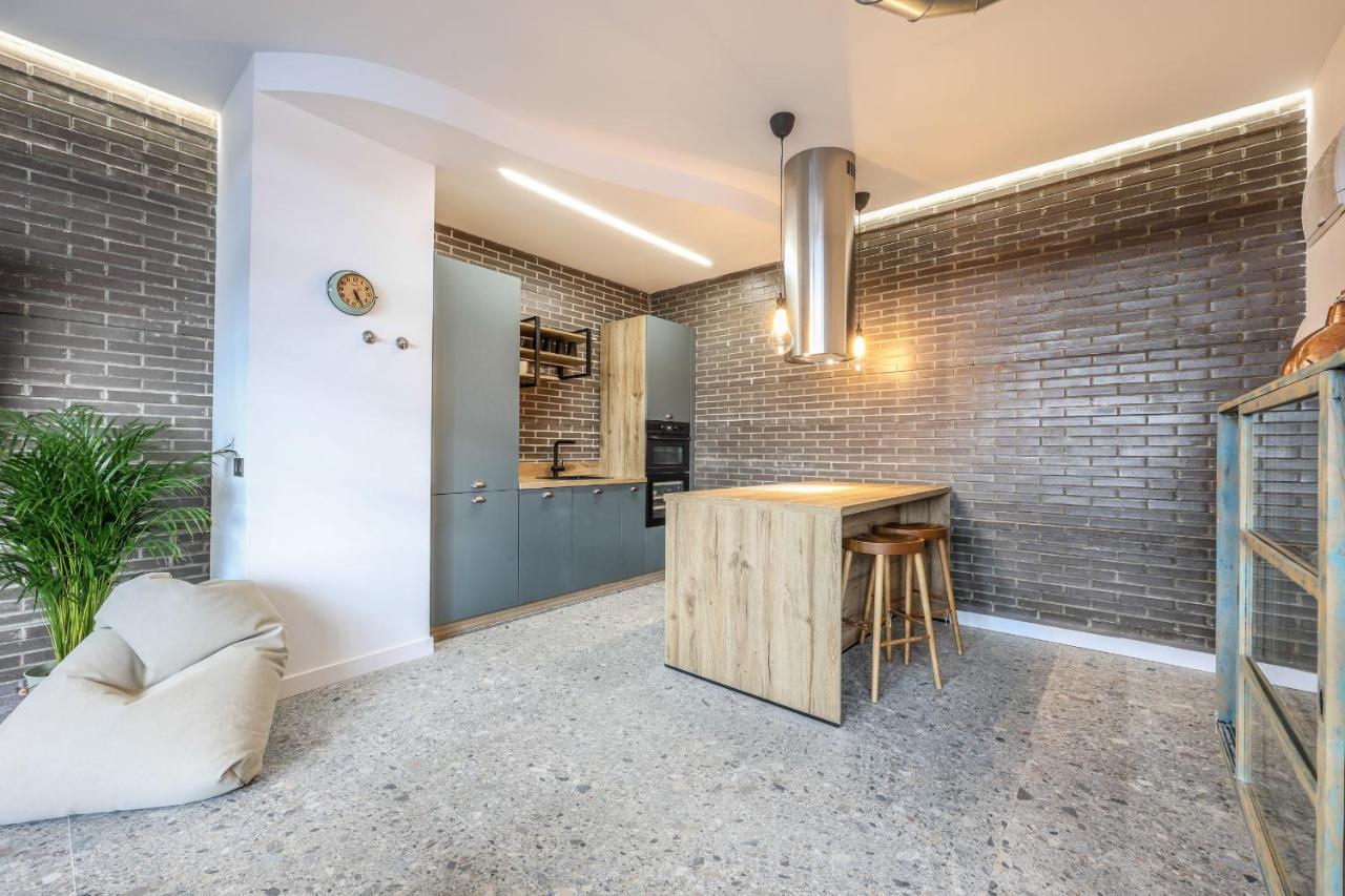 Loft Reformado Industrial Madri Exterior foto