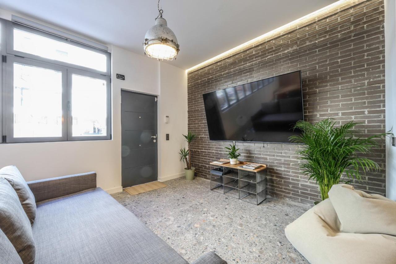 Loft Reformado Industrial Madri Exterior foto