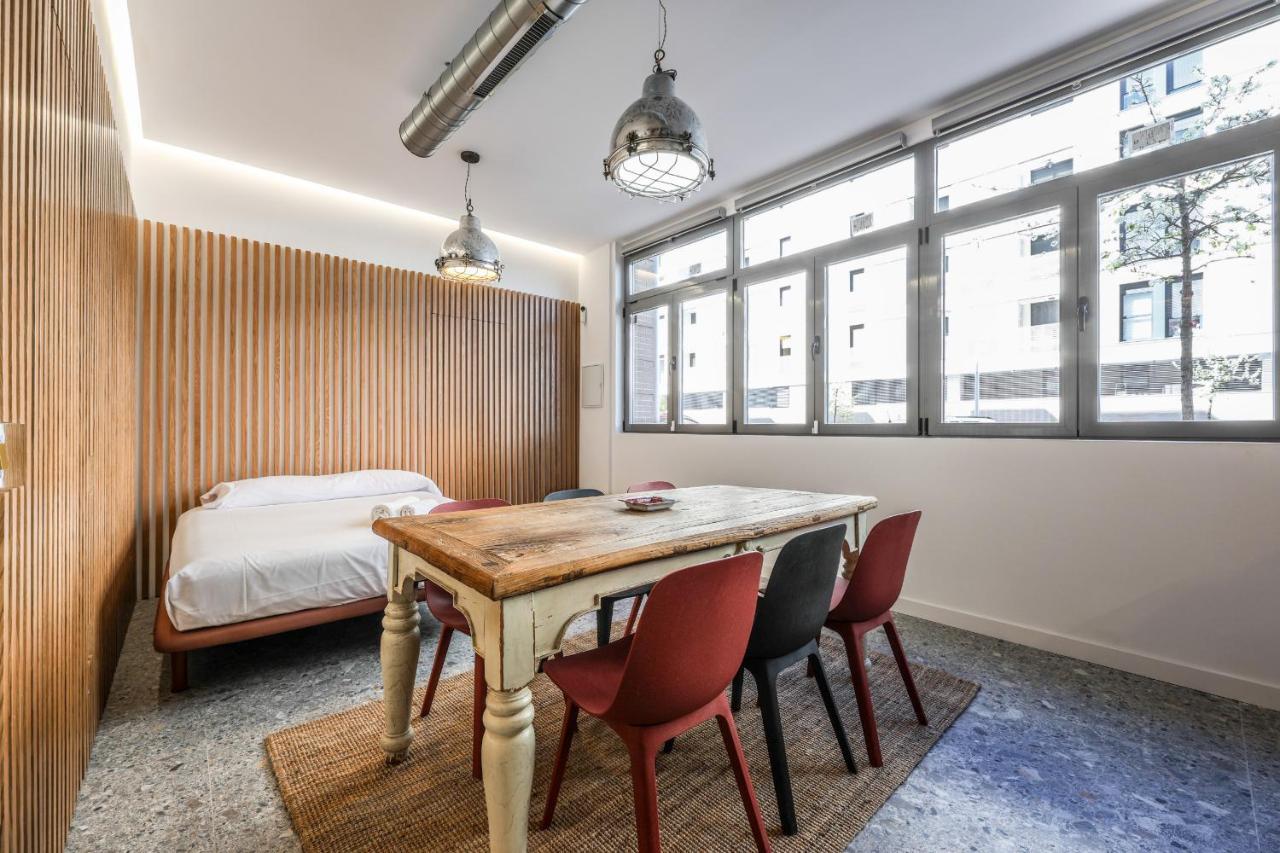 Loft Reformado Industrial Madri Exterior foto