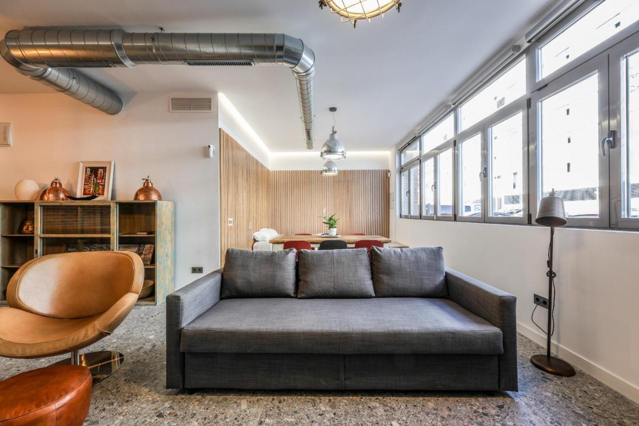 Loft Reformado Industrial Madri Exterior foto