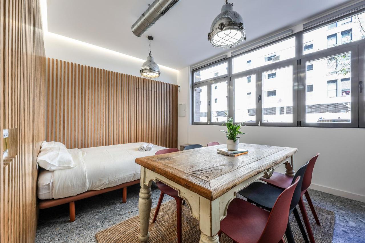 Loft Reformado Industrial Madri Exterior foto