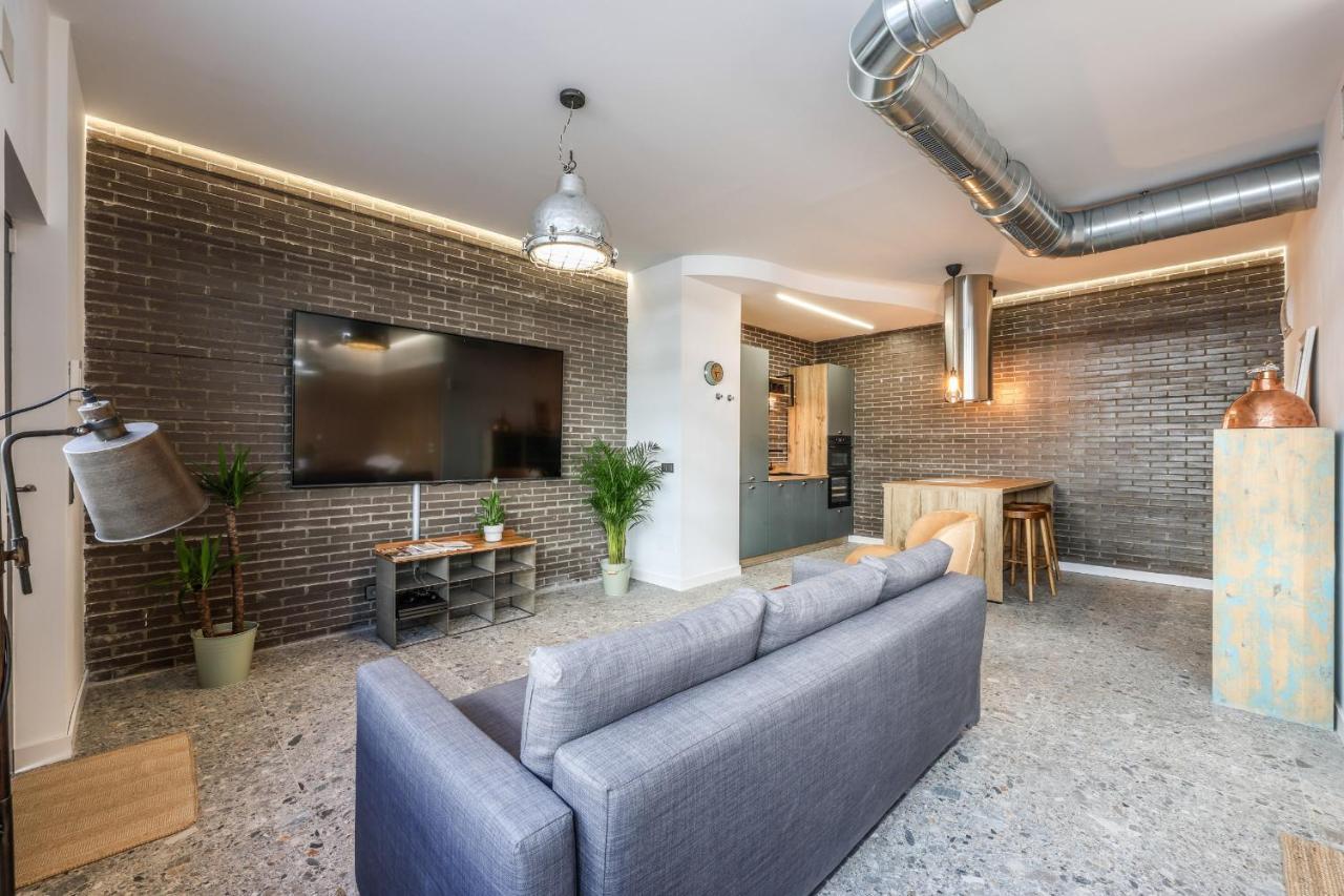 Loft Reformado Industrial Madri Exterior foto