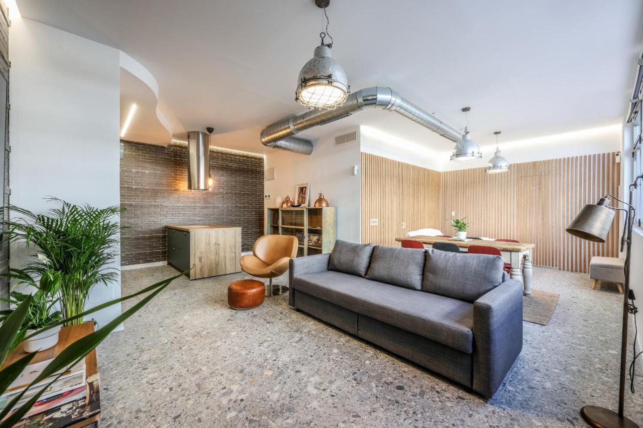 Loft Reformado Industrial Madri Exterior foto